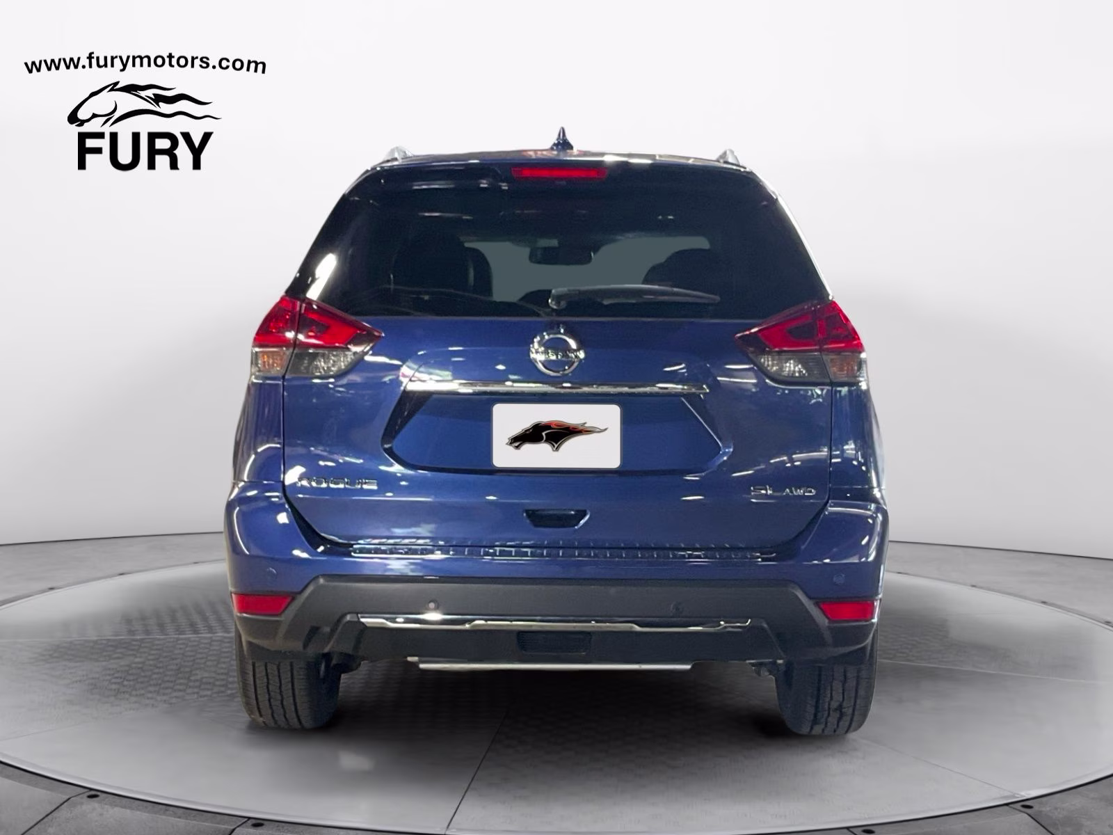 2019 Caspian Blue Metallic Nissan Rogue SL AWD SUV