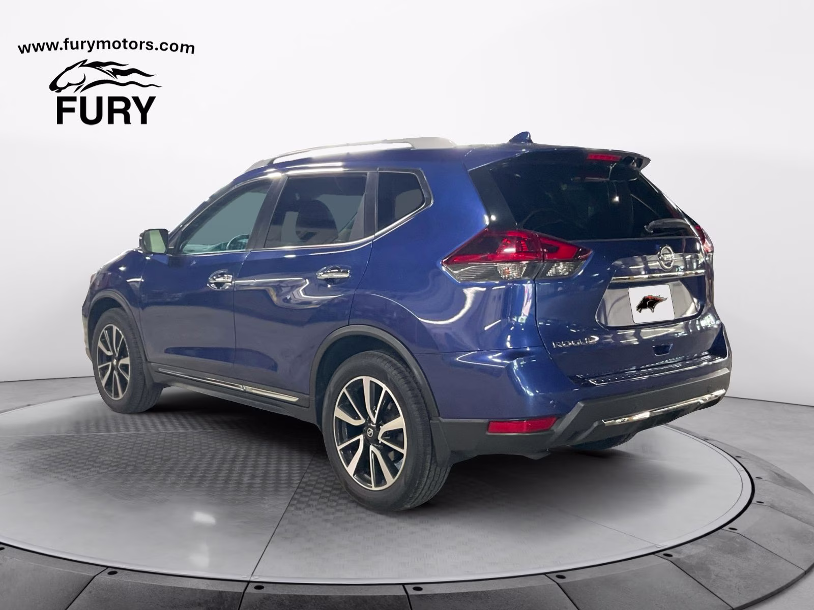 2019 Caspian Blue Metallic Nissan Rogue SL AWD SUV