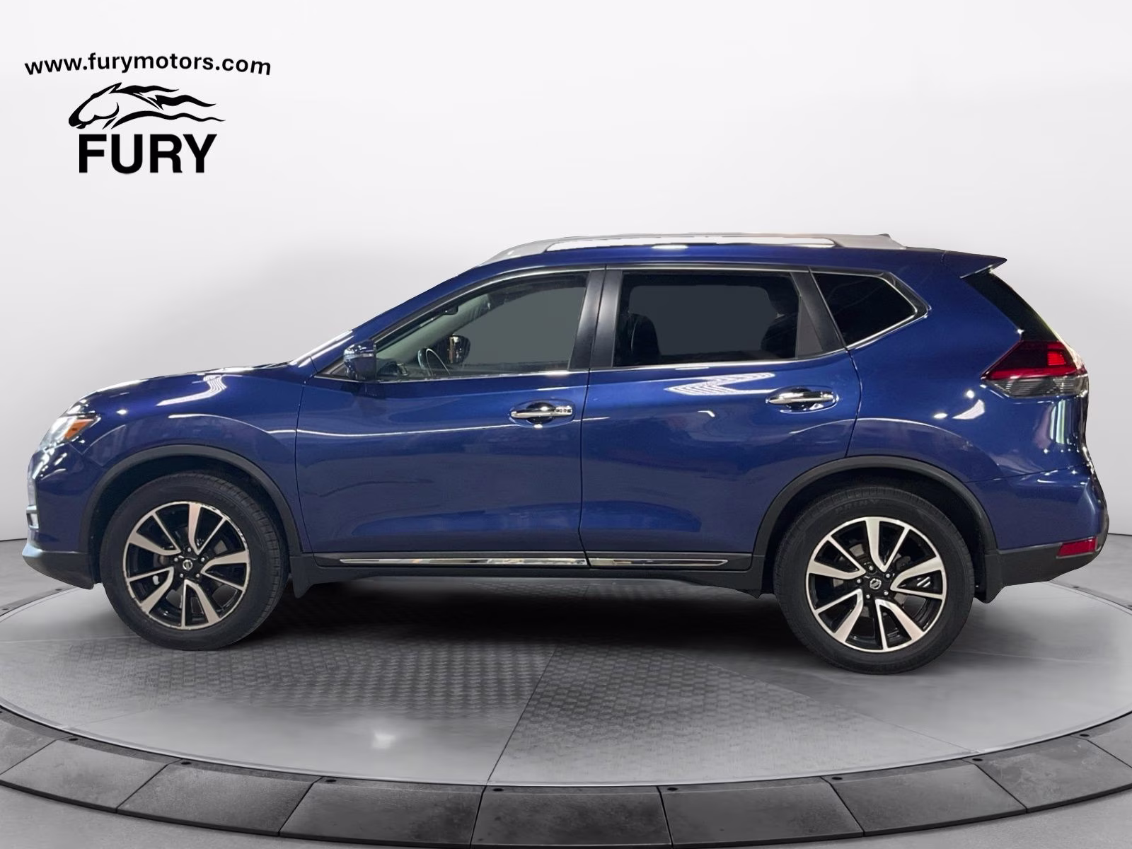 2019 Caspian Blue Metallic Nissan Rogue SL AWD SUV