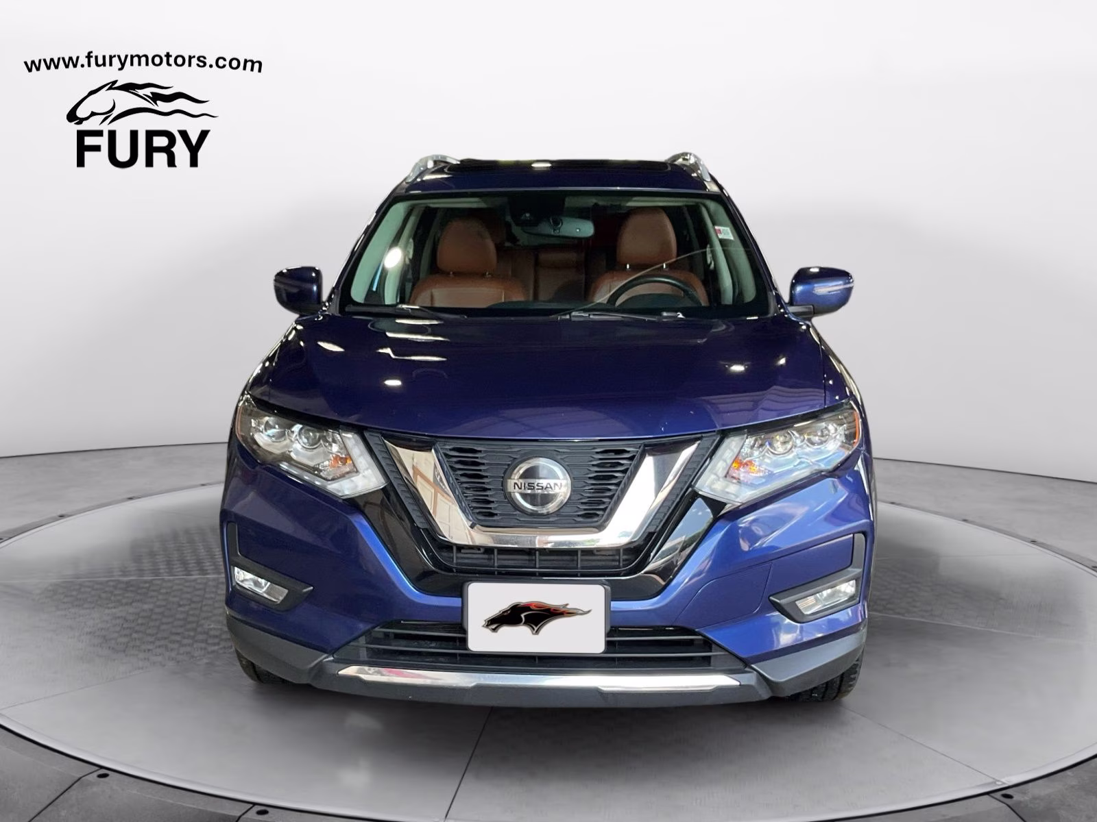 2019 Caspian Blue Metallic Nissan Rogue SL AWD SUV