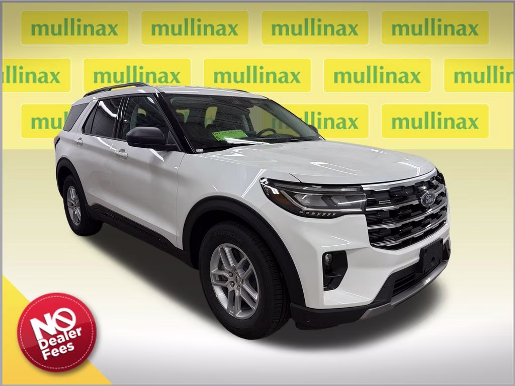 2026 STAR WHITE TRI-COAT Ford Explorer Active RWD SUV
