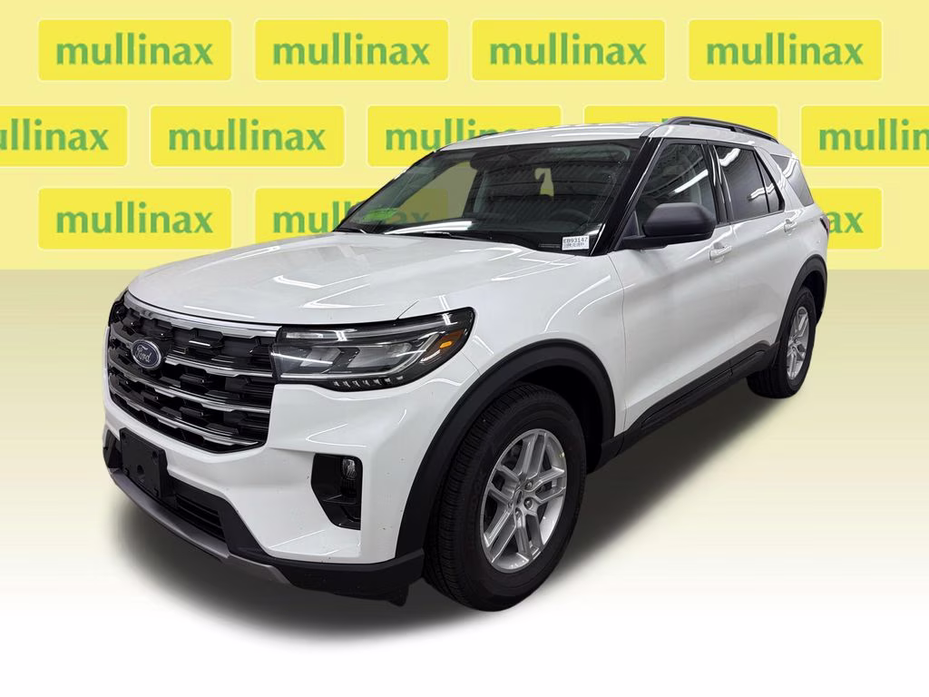2026 STAR WHITE TRI-COAT Ford Explorer Active RWD SUV