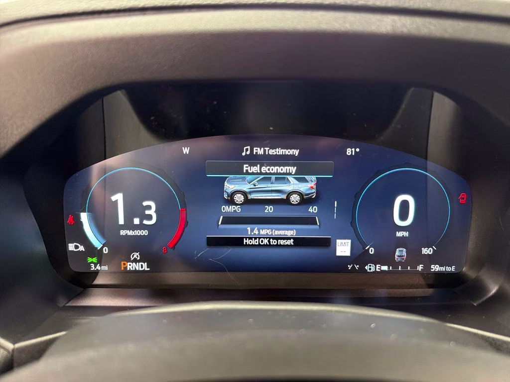 2026 VAPOR BLUE Ford Explorer ST-Line RWD SUV