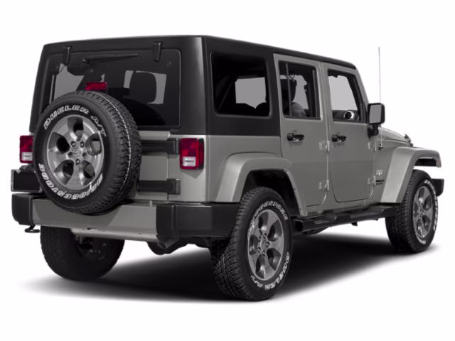 2015 Billet Silver Metallic Clearcoat Jeep Wrangler Unlimited Sahara 4X4 SUV