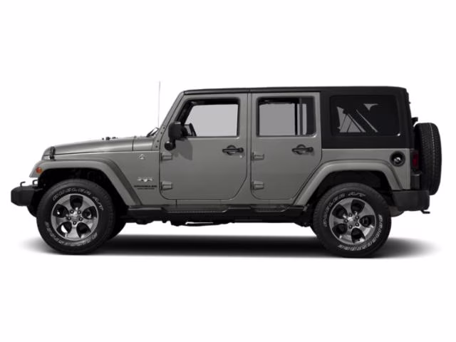2015 Billet Silver Metallic Clearcoat Jeep Wrangler Unlimited Sahara 4X4 SUV