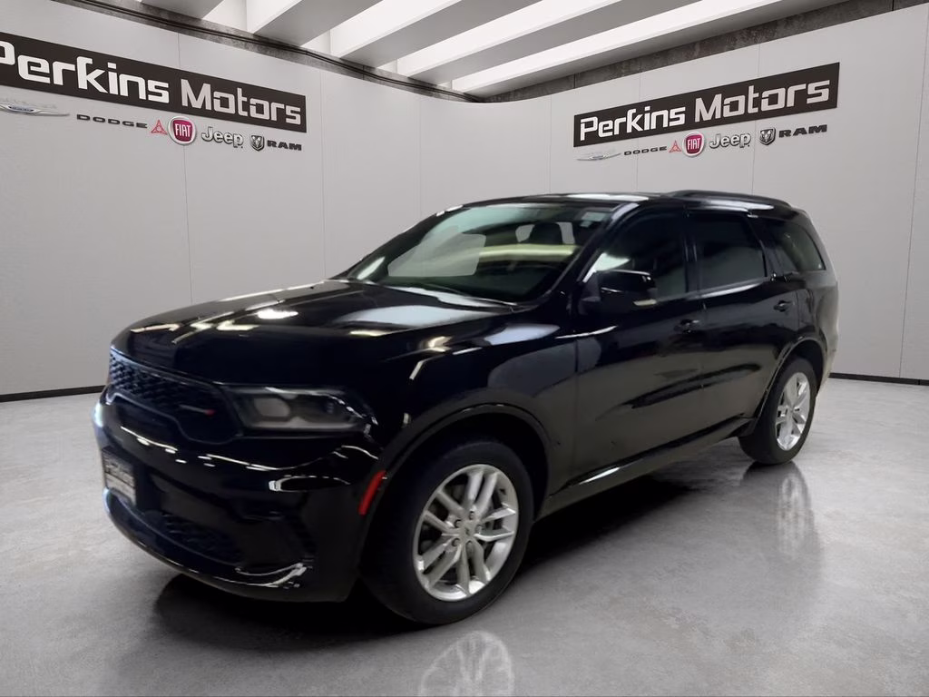 2024 DB Black Crystal Clearcoat Dodge Durango GT Plus AWD SUV