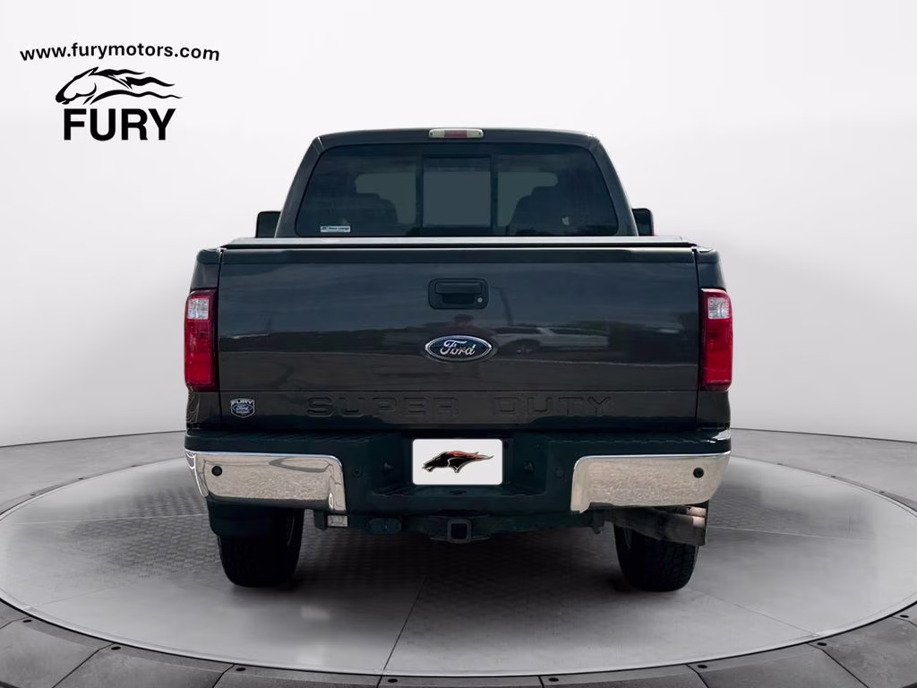 2008 Gray Ford Super Duty F-350 SRW Lariat 4X4 Truck
