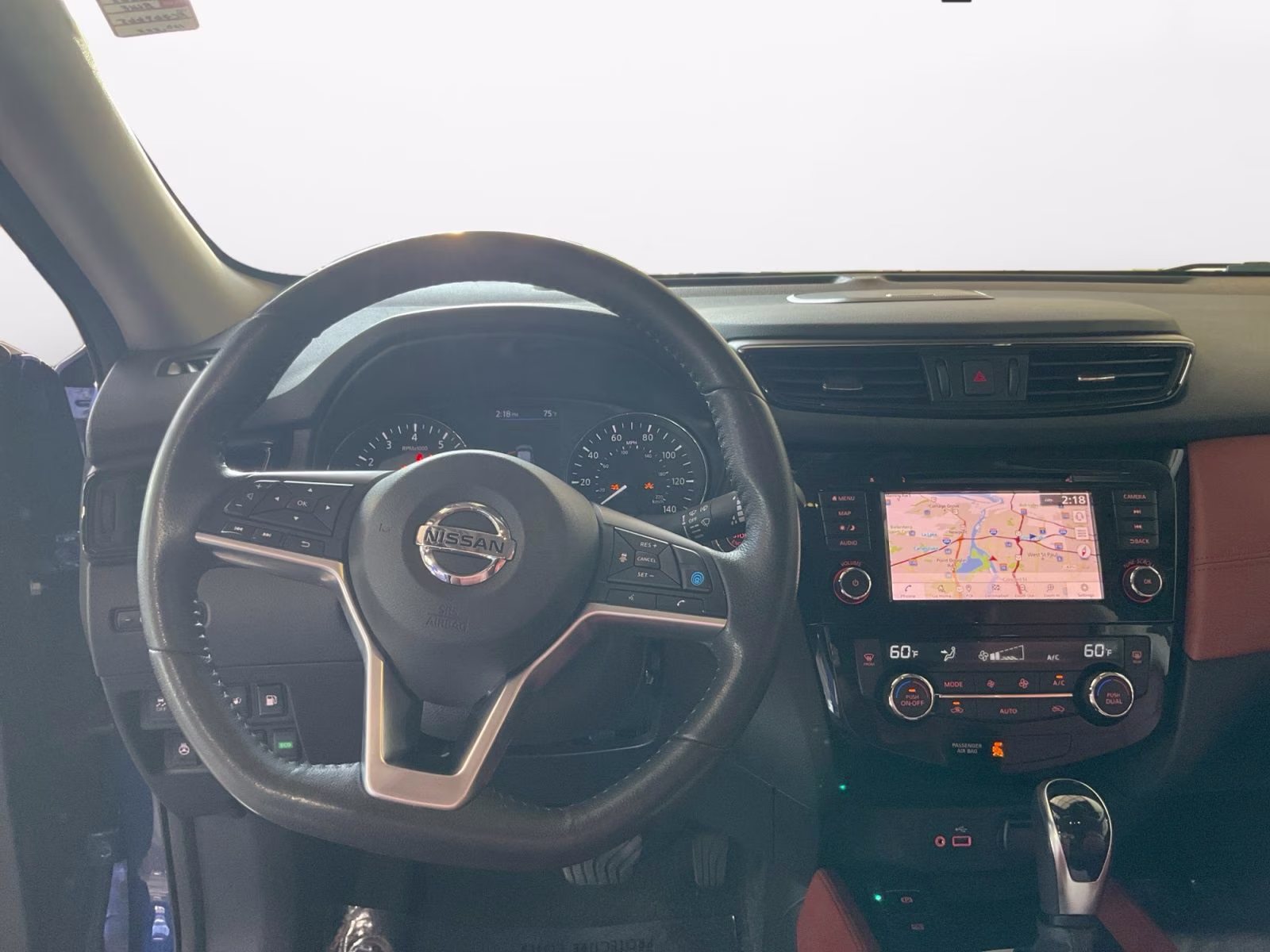 2019 Caspian Blue Metallic Nissan Rogue SL AWD SUV