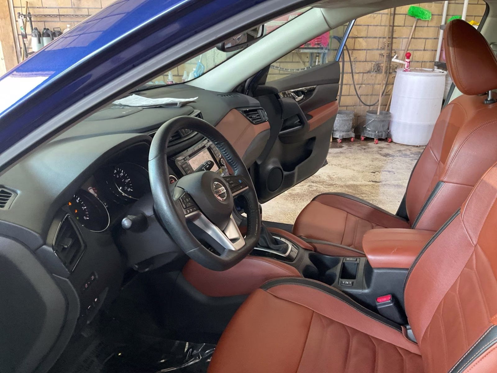 2019 Caspian Blue Metallic Nissan Rogue SL AWD SUV