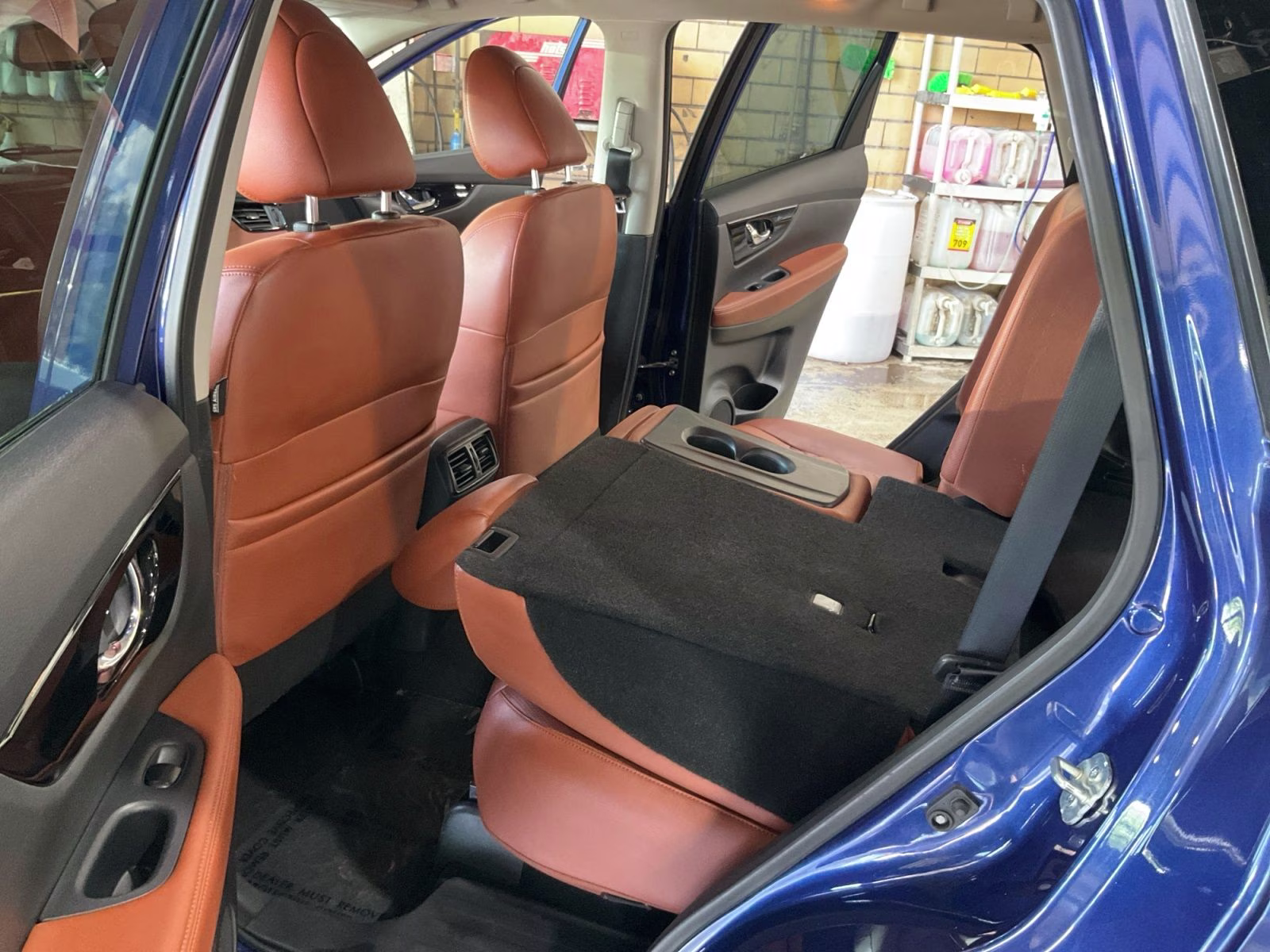 2019 Caspian Blue Metallic Nissan Rogue SL AWD SUV