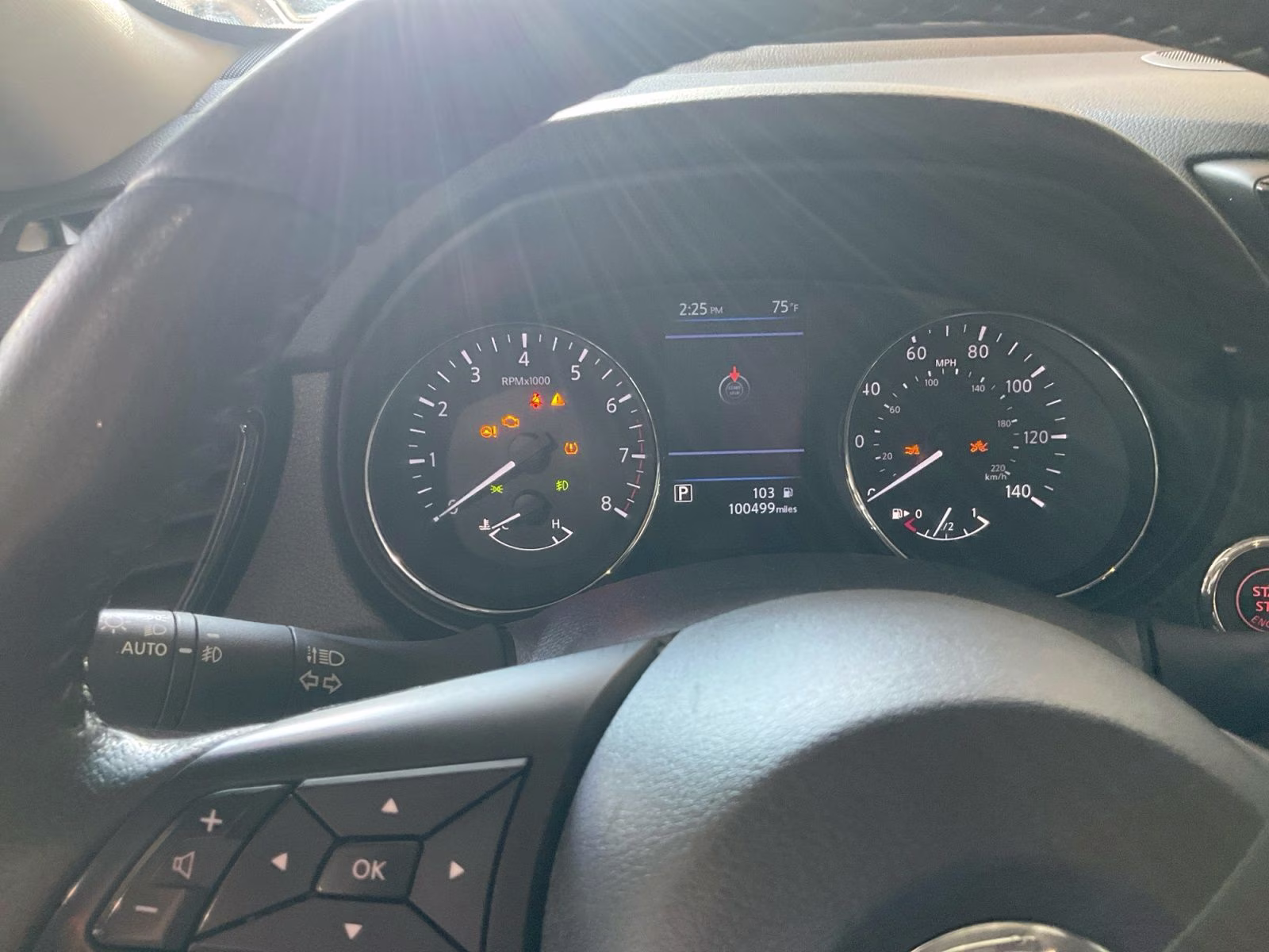 2019 Caspian Blue Metallic Nissan Rogue SL AWD SUV
