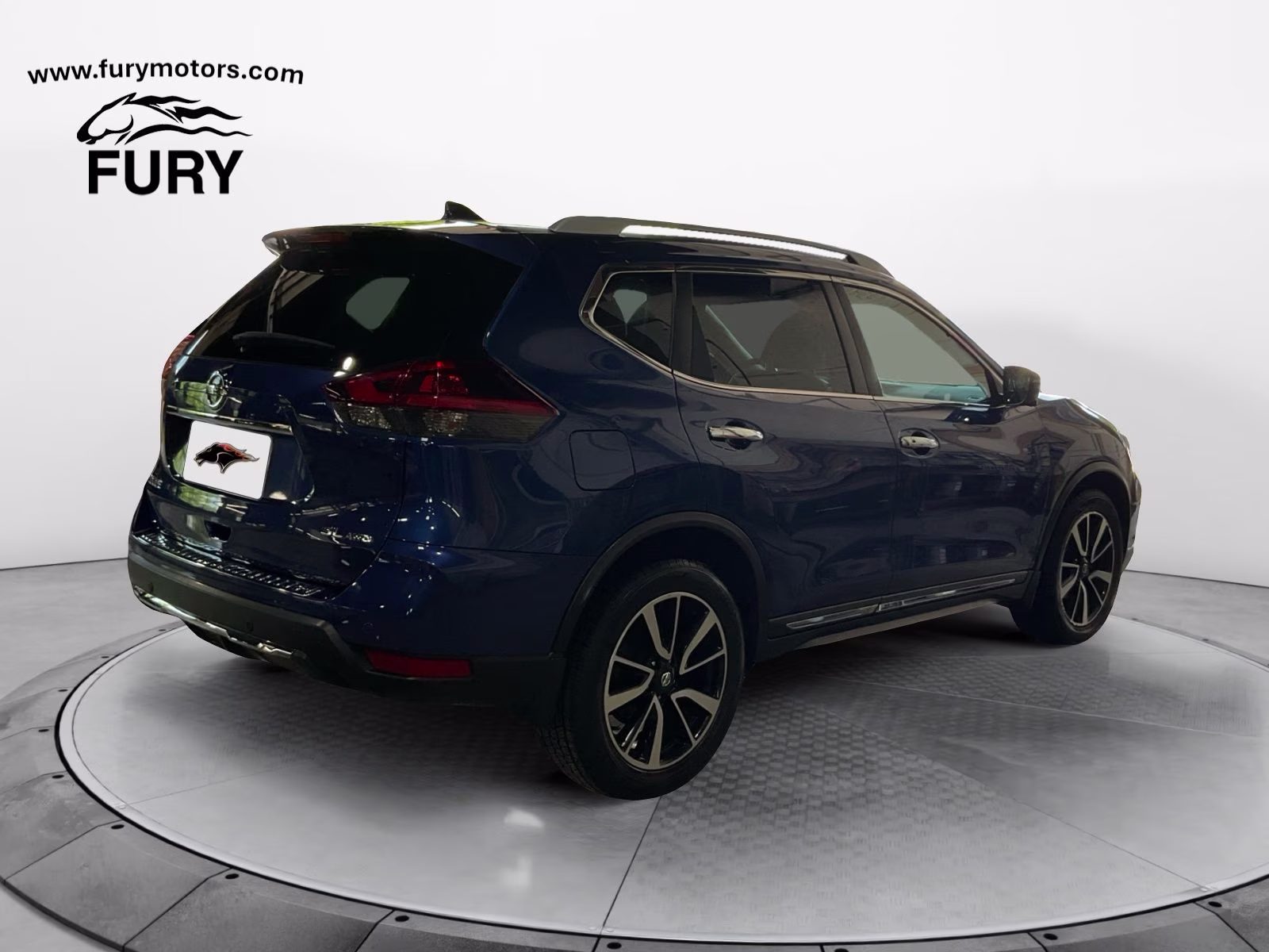 2019 Caspian Blue Metallic Nissan Rogue SL AWD SUV