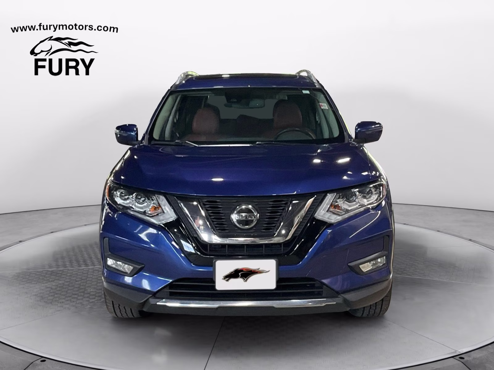 2019 Caspian Blue Metallic Nissan Rogue SL AWD SUV