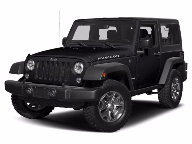 2017 Black Clearcoat Jeep Wrangler Rubicon 4X4 SUV