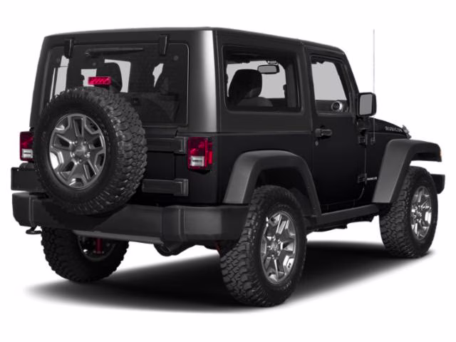 2017 Black Clearcoat Jeep Wrangler Rubicon 4X4 SUV