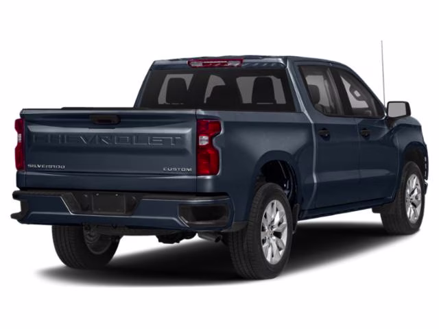 2020 Northsky Blue Metallic Chevrolet Silverado 1500 Custom 4X4 Truck