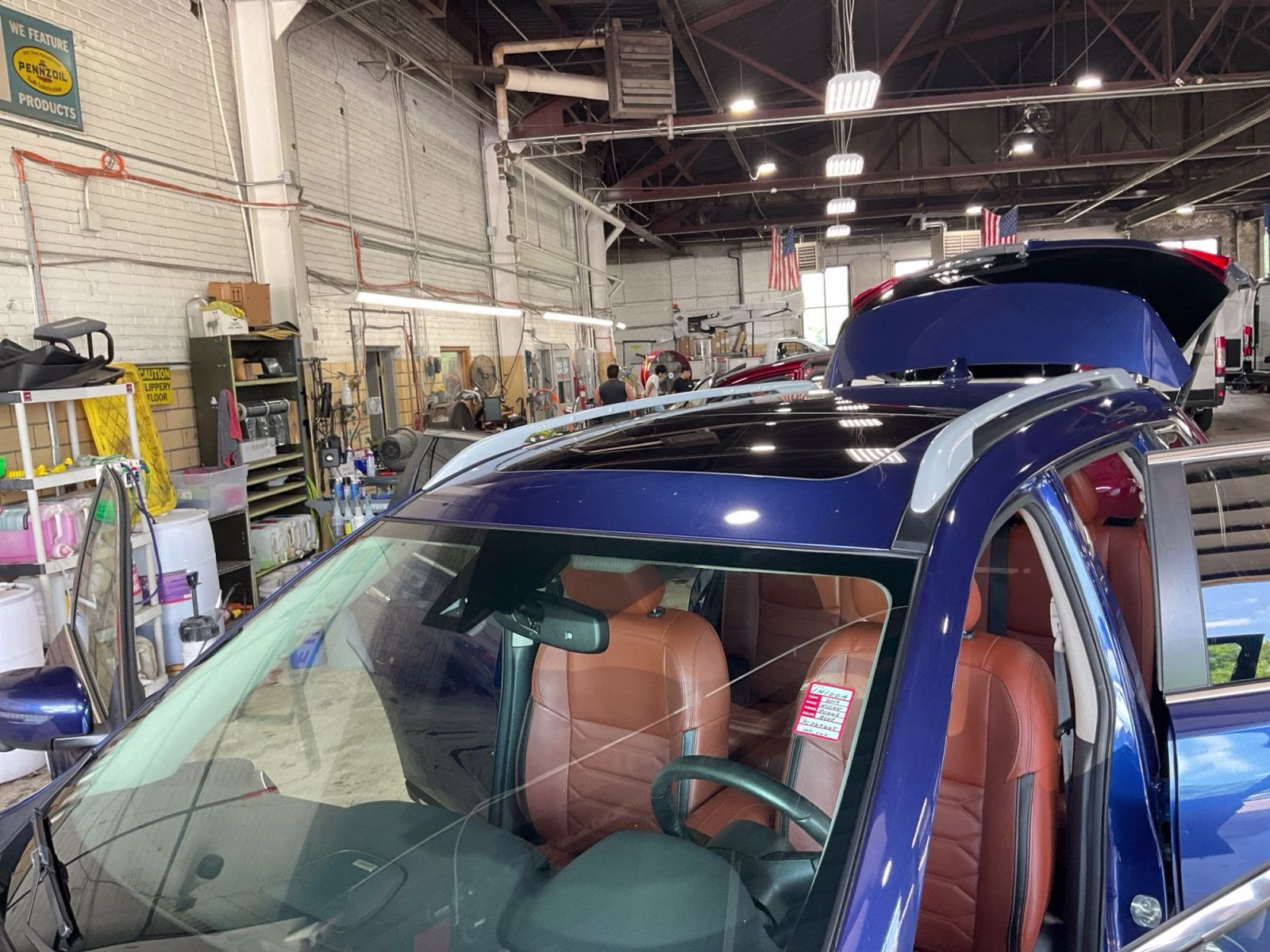 2019 Caspian Blue Metallic Nissan Rogue SL AWD SUV