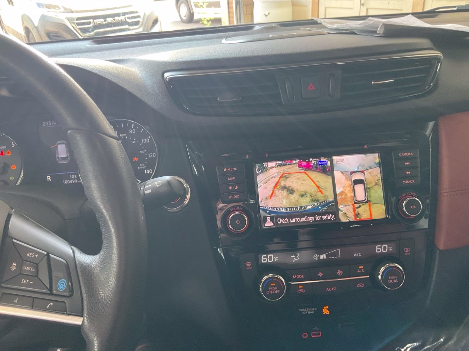 2019 Caspian Blue Metallic Nissan Rogue SL AWD SUV