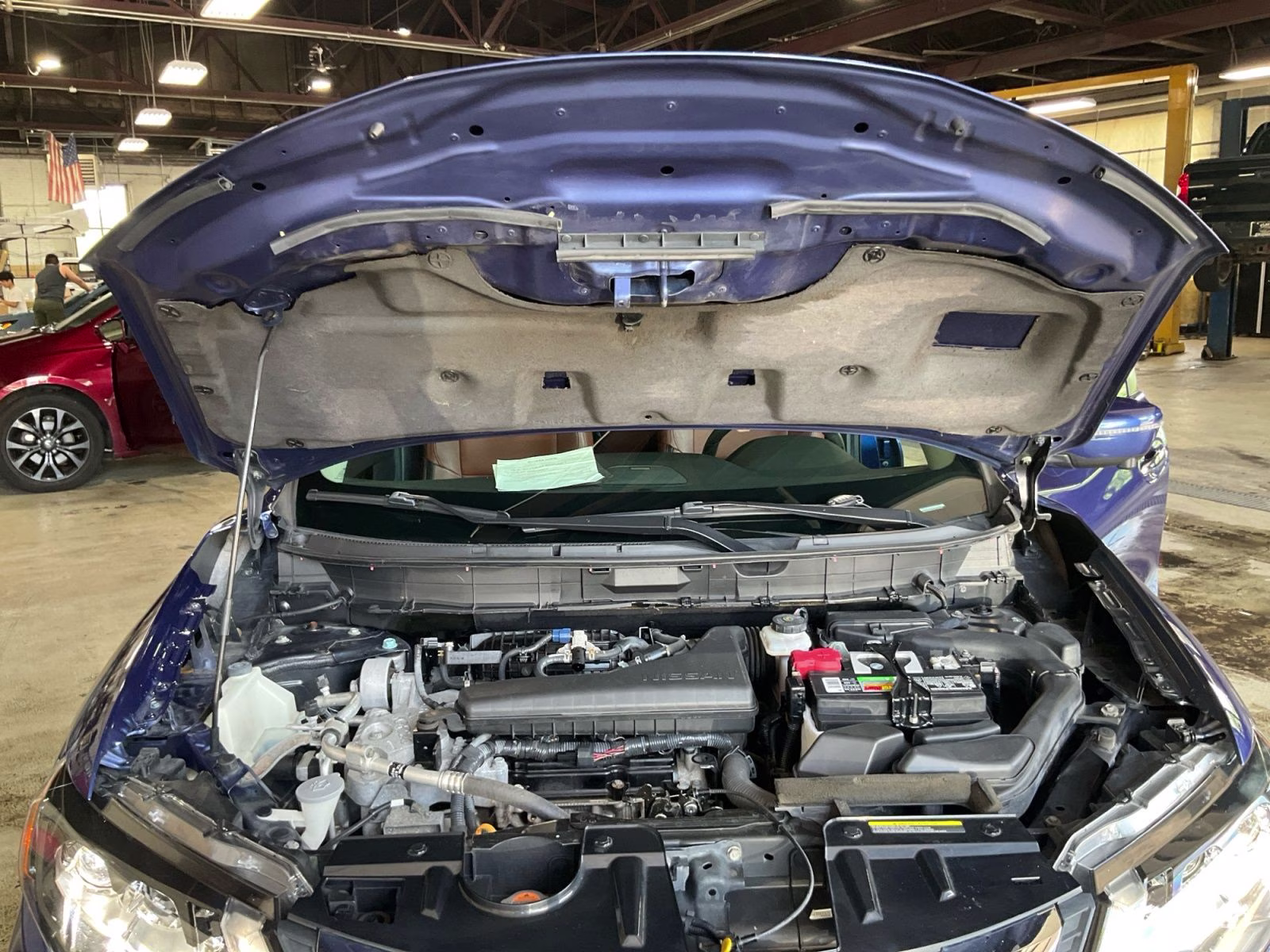 2019 Caspian Blue Metallic Nissan Rogue SL AWD SUV