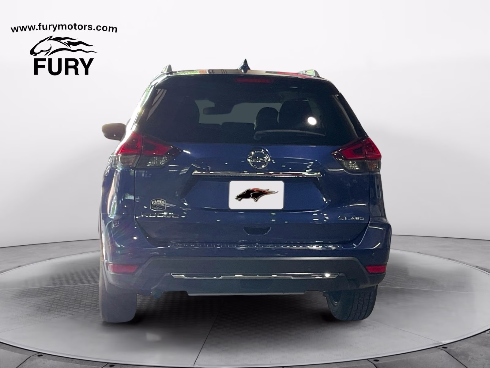 2019 Caspian Blue Metallic Nissan Rogue SL AWD SUV