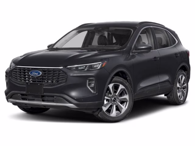 2024 Black Ford Escape Platinum AWD SUV