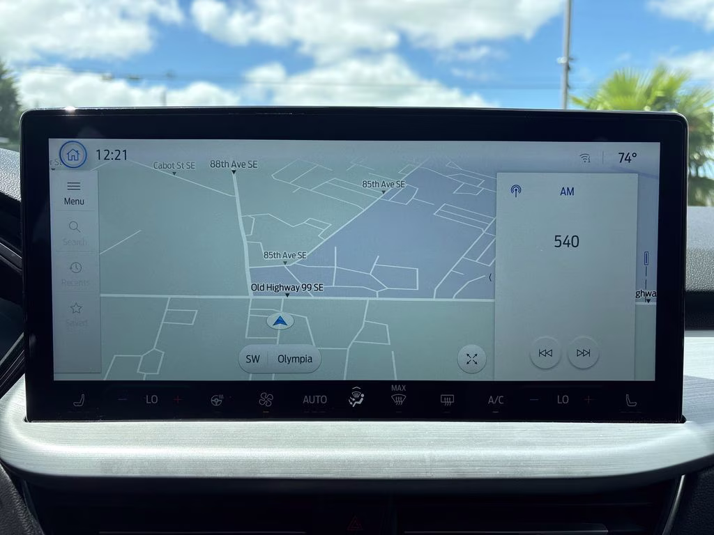 2024 Black Ford Escape Platinum AWD SUV