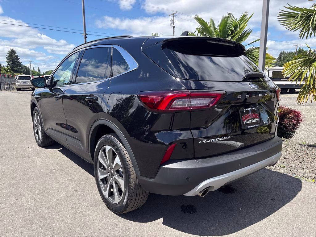 2024 Black Ford Escape Platinum AWD SUV