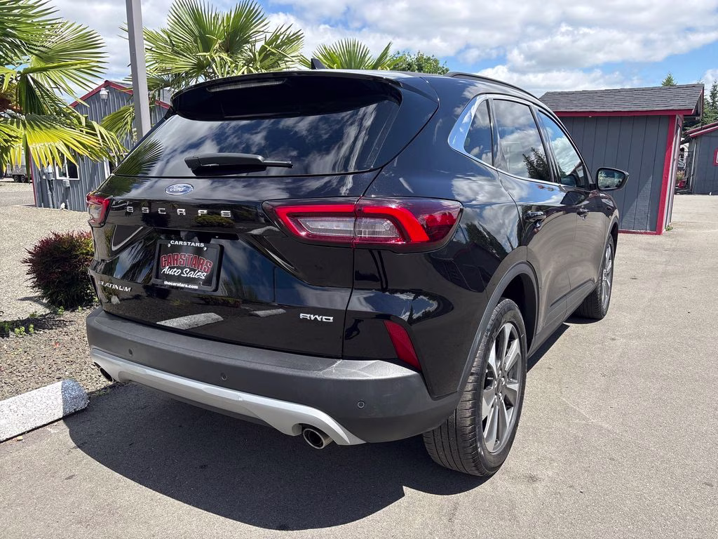 2024 Black Ford Escape Platinum AWD SUV