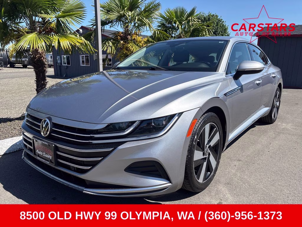 2021 Silver Metallic Volkswagen Arteon 2.0T SE FWD Sedan