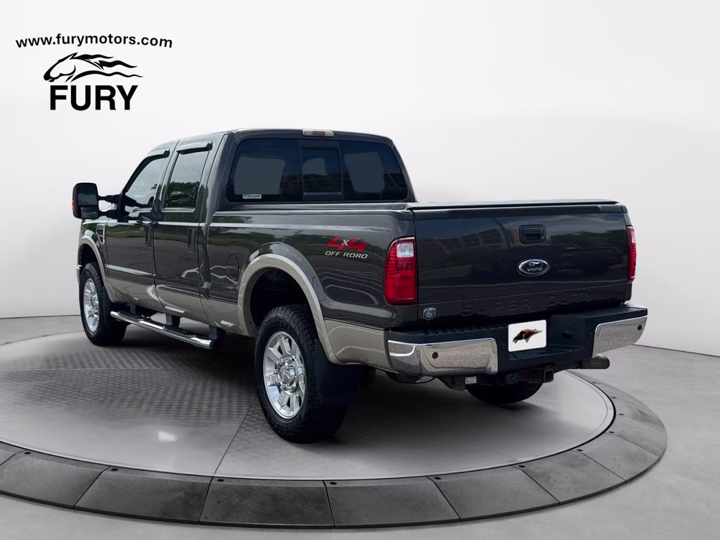 2008 Gray Ford Super Duty F-350 SRW Lariat 4X4 Truck