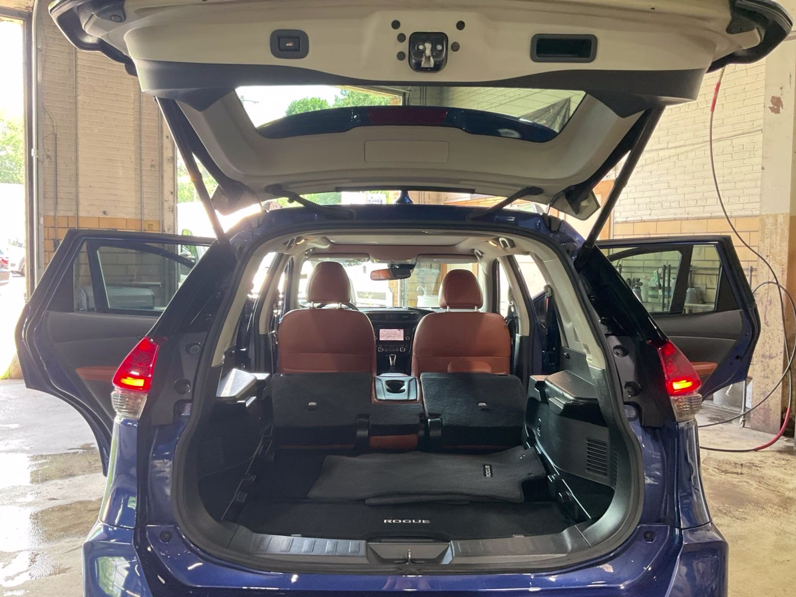 2019 Caspian Blue Metallic Nissan Rogue SL AWD SUV
