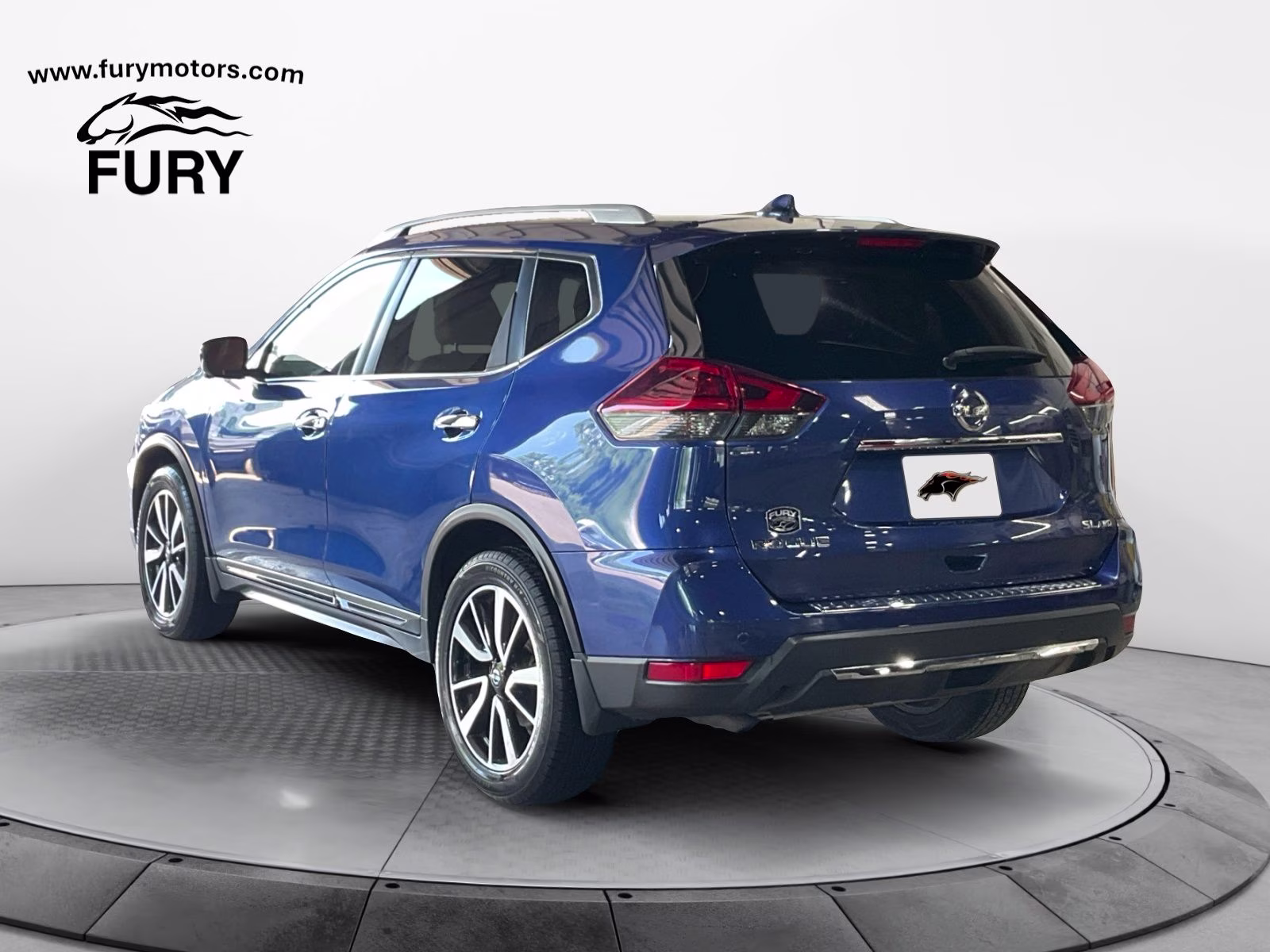 2019 Caspian Blue Metallic Nissan Rogue SL AWD SUV