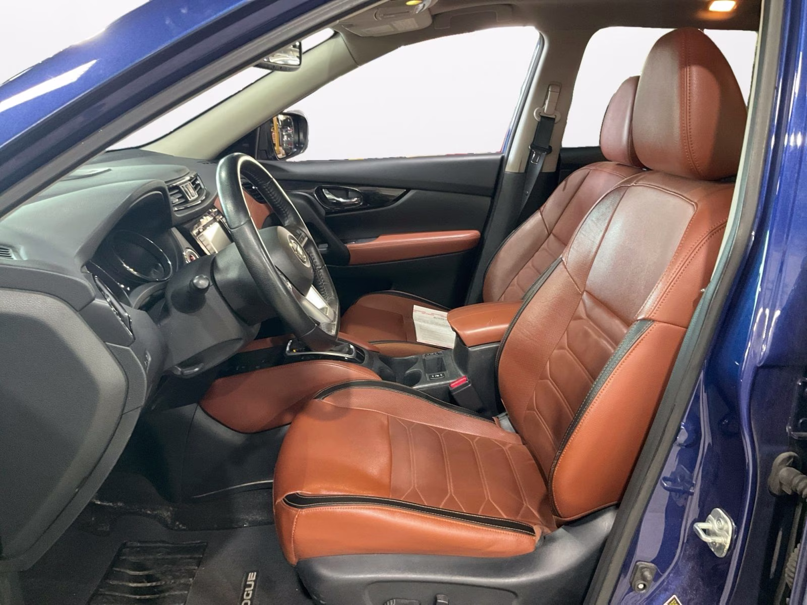 2019 Caspian Blue Metallic Nissan Rogue SL AWD SUV