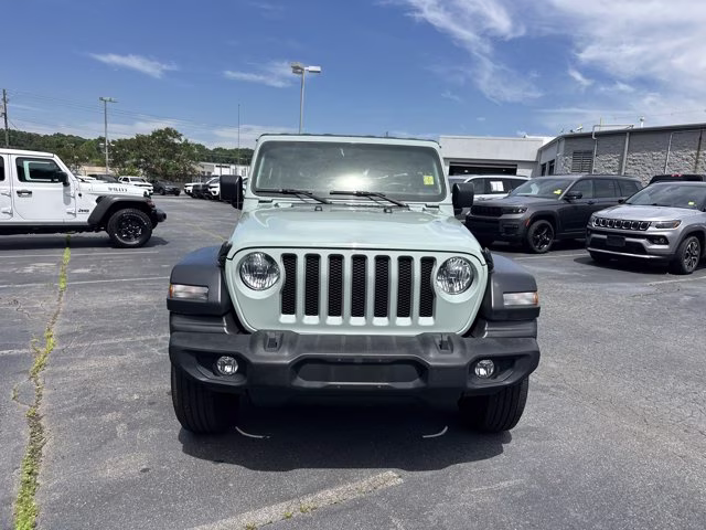 2023 Earl Clearcoat Jeep Wrangler Sport S 4X4 Convertible