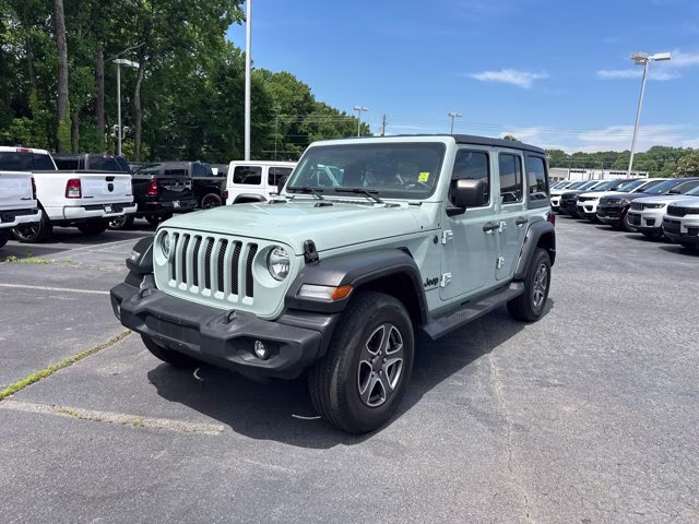 2023 Earl Clearcoat Jeep Wrangler Sport S 4X4 Convertible