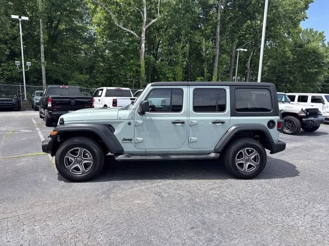 2023 Earl Clearcoat Jeep Wrangler Sport S 4X4 Convertible