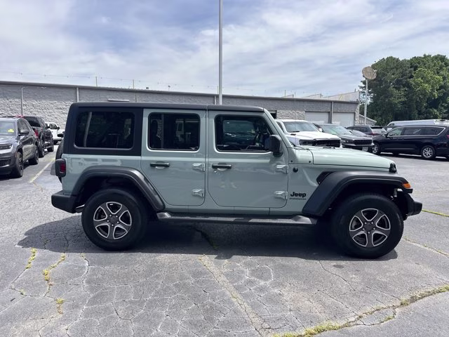 2023 Earl Clearcoat Jeep Wrangler Sport S 4X4 Convertible