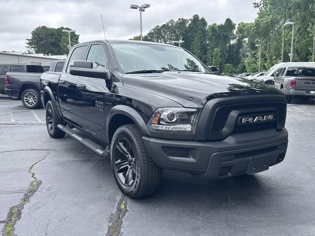 2022 Diamond Black Crystal Pearlcoat Ram 1500 Classic Warlock 4X4 Truck
