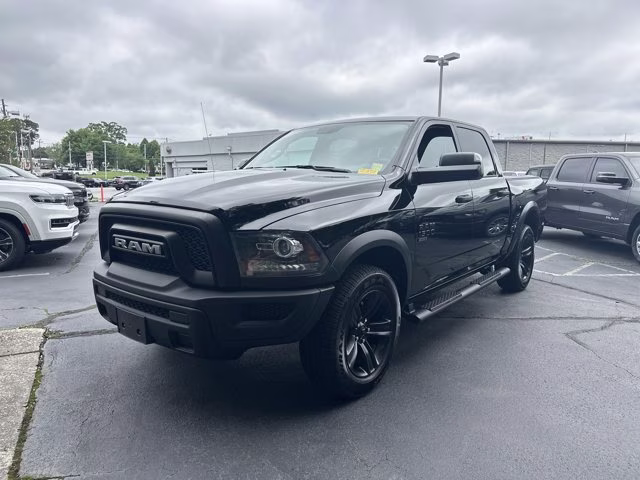 2022 Diamond Black Crystal Pearlcoat Ram 1500 Classic Warlock 4X4 Truck