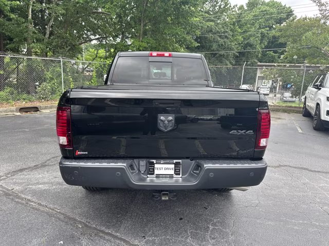 2022 Diamond Black Crystal Pearlcoat Ram 1500 Classic Warlock 4X4 Truck