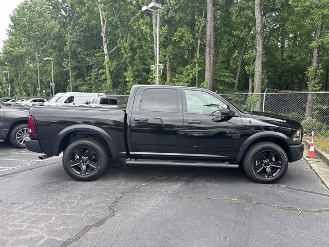 2022 Diamond Black Crystal Pearlcoat Ram 1500 Classic Warlock 4X4 Truck