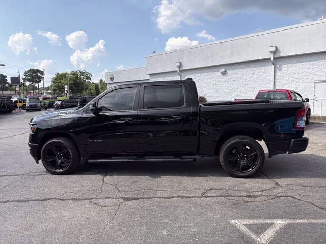 2023 Diamond Black Crystal Pearlcoat Ram 1500 Big Horn 4X4 Truck