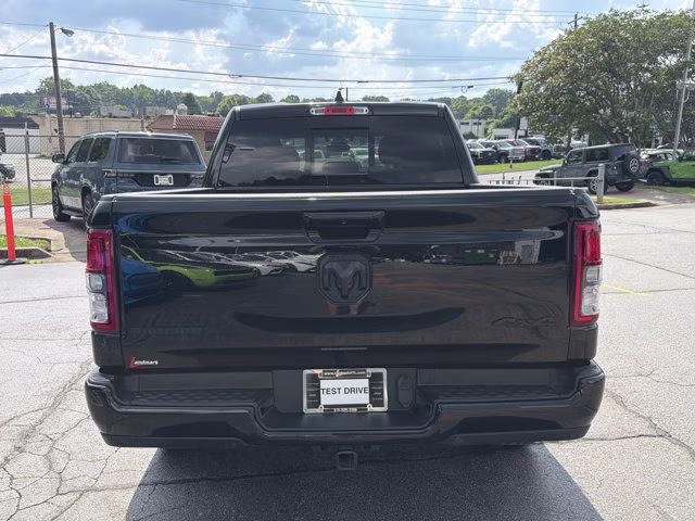 2023 Diamond Black Crystal Pearlcoat Ram 1500 Big Horn 4X4 Truck