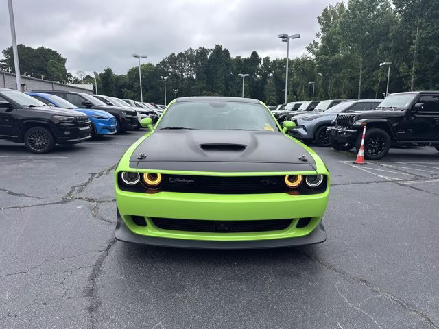 2023 Sublime Metallic Clearcoat Dodge Challenger R/T Scat Pack Widebody RWD Coupe