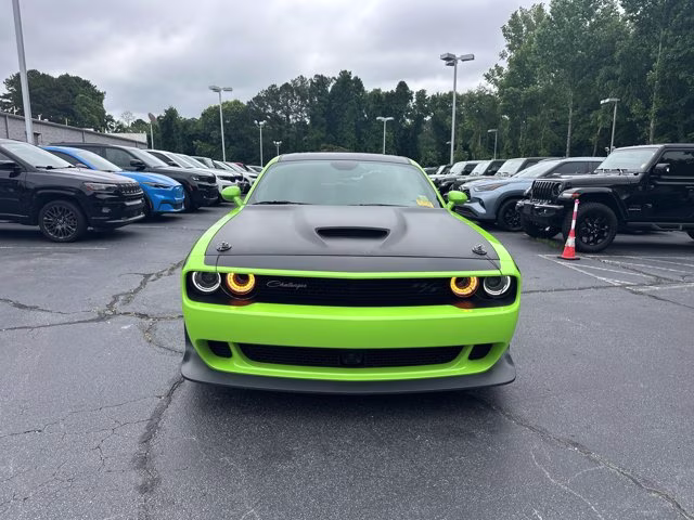 2023 Sublime Metallic Clearcoat Dodge Challenger R/T Scat Pack Widebody RWD Coupe