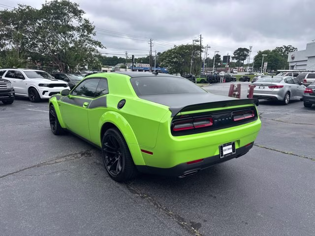2023 Sublime Metallic Clearcoat Dodge Challenger R/T Scat Pack Widebody RWD Coupe