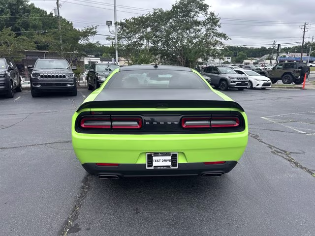 2023 Sublime Metallic Clearcoat Dodge Challenger R/T Scat Pack Widebody RWD Coupe