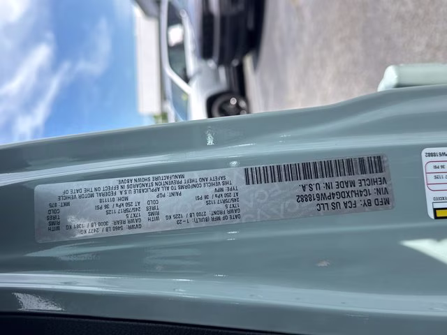 2023 Earl Clearcoat Jeep Wrangler Sport S 4X4 Convertible