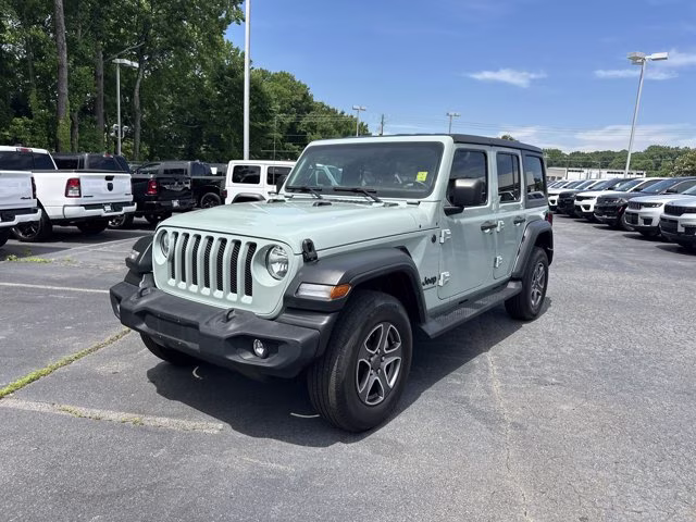 2023 Earl Clearcoat Jeep Wrangler Sport S 4X4 Convertible
