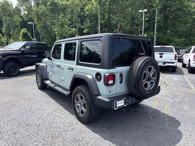 2023 Earl Clearcoat Jeep Wrangler Sport S 4X4 Convertible